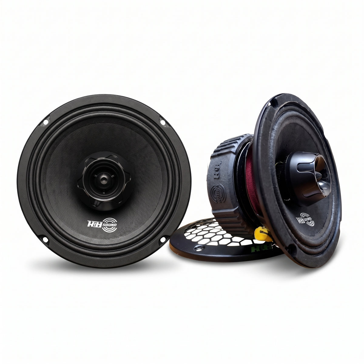 Medio Rango con Tweeter. 6.5". R&B SOUND RB-MT6