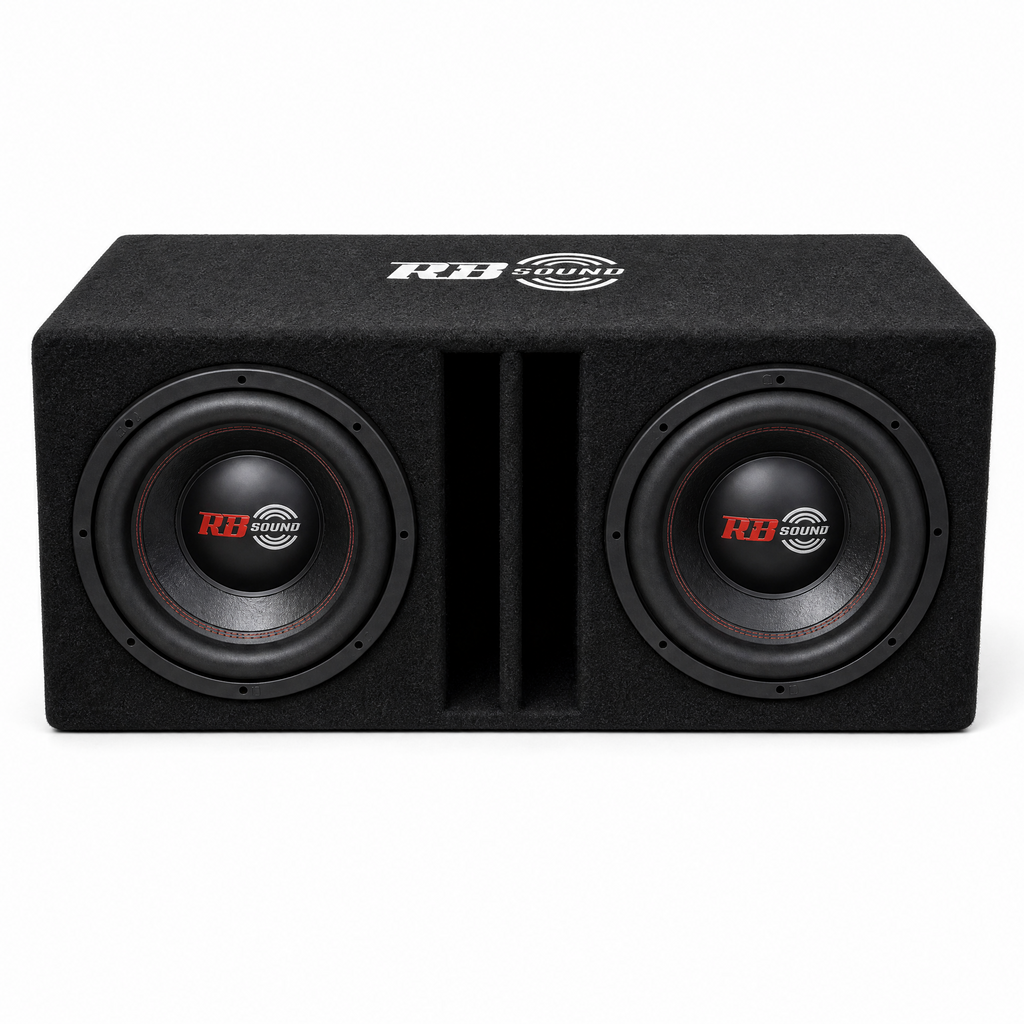 Caja Doble 12" con Puerto de Subwoofer - RB-BOX12-02