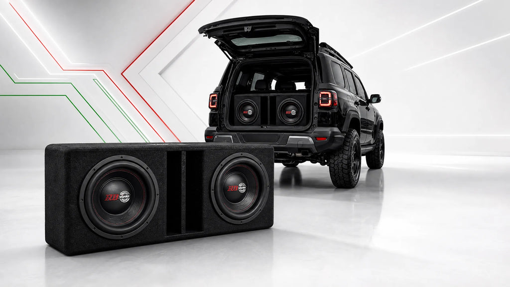 Caja Doble 12" con Puerto de Subwoofer - RB-BOX12-02